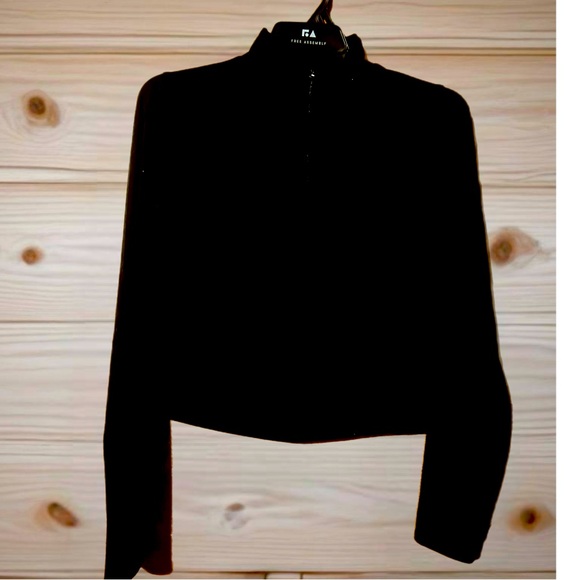 Yogalicious Lux Crosstrain Everyday Half Zip Jacket Black size X Large - Picture 2 of 7